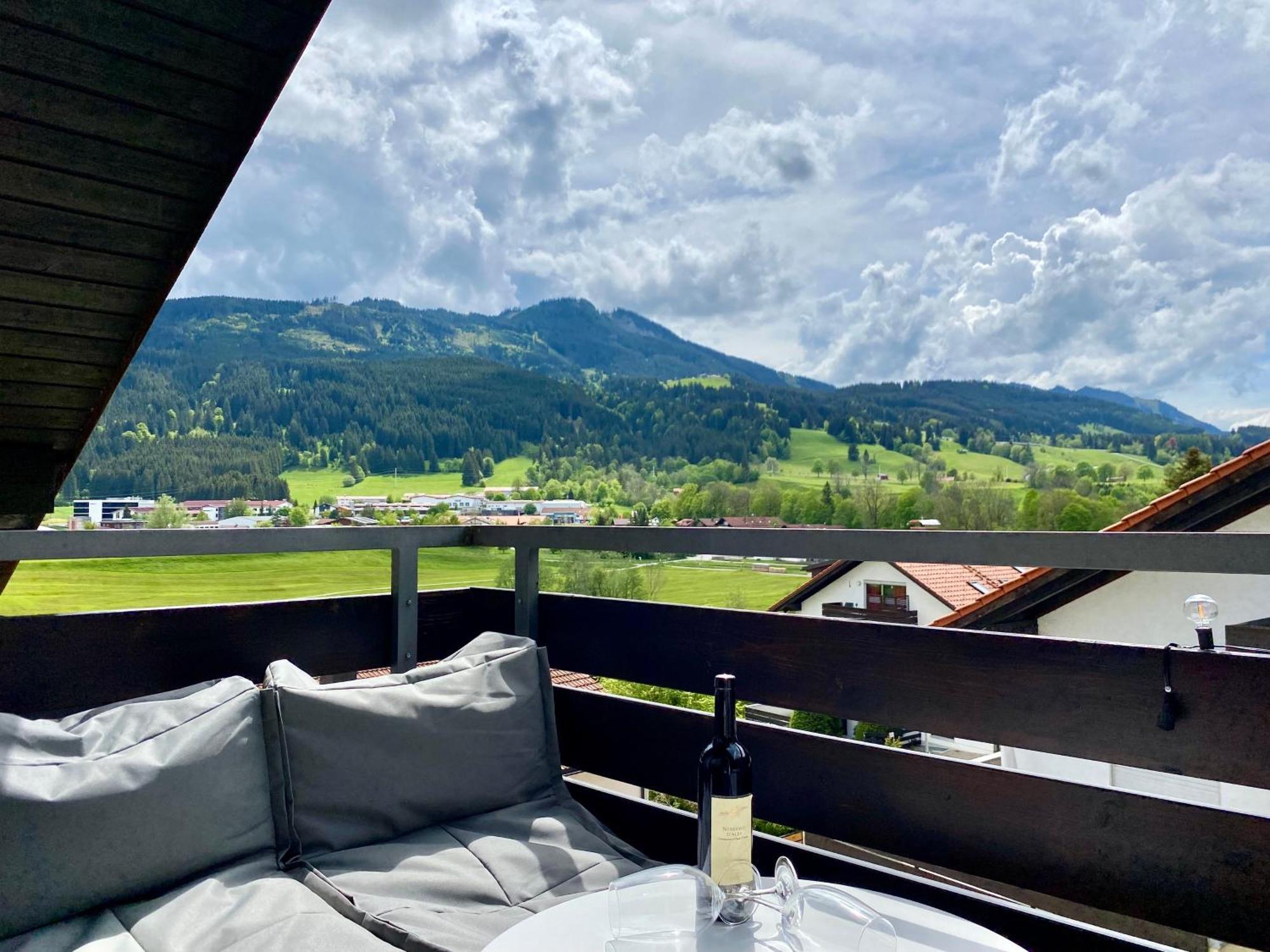 Best Butler Alpspitz Apartment Kueche Parken Balkon Nesselwang Exterior foto