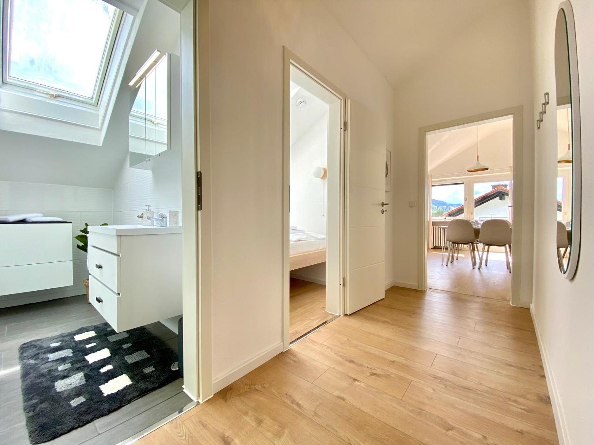 Best Butler Alpspitz Apartment Kueche Parken Balkon Nesselwang Exterior foto
